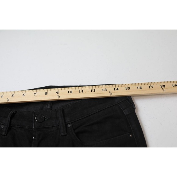 All Saints Razor Men‎ Skinny Fit Jeans 30 Button Fly High-Rise Black Denim - Picture 9 of 12
